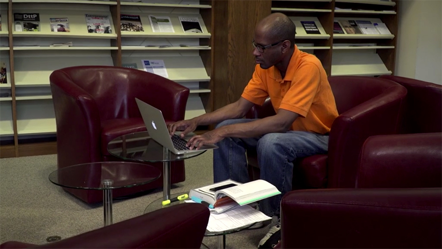 Still image from video Researching, Reading, and Writing
