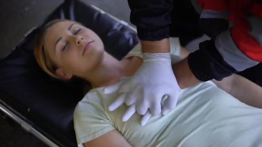 Still image from video CPR: A Guide for Healthcare Workers