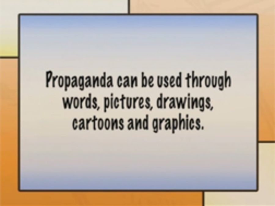 Still image from video Recognizing Online Propaganda, Bias, and Advertising